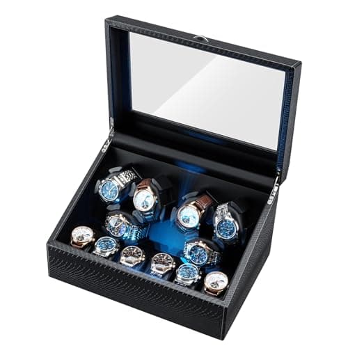 Mcbazel 6-Watch Winder + 6-Slot Storage