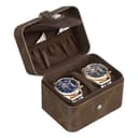 SONGMICS 2-Slot Watch Travel Case