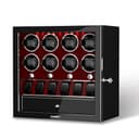 DUKWIN 8-Watch Winder with 6-Watch Storage (Lockable)