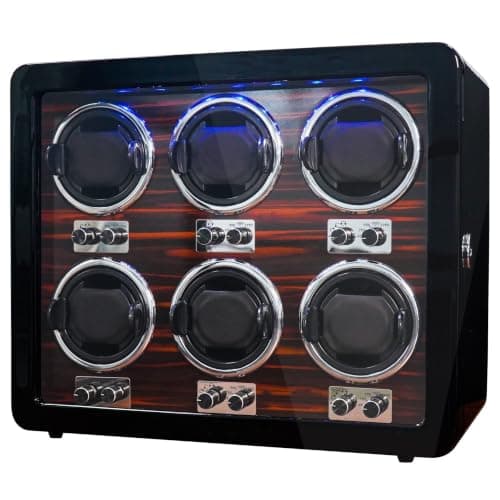 Oryx 6-Watch Winder (Wooden Case)