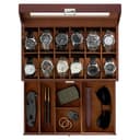 ProCase 12-Slot Watch Box with Drawer
