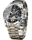 FORSINING Moon Phase Skeleton Automatic